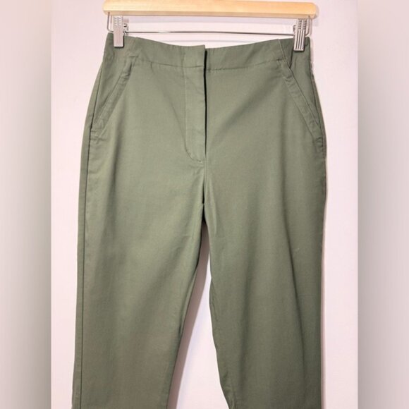 Kit and Ace New Height Olive Green Straight-Leg Pants size 4 - Picture 7 of 9